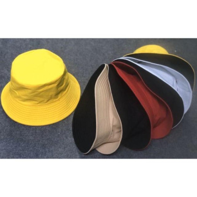 Mũ bucket trơn 2 mặt vành tròn phong cách Ulzzang form unisex nam nữ