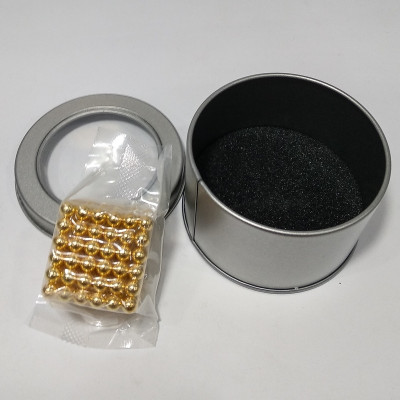 Nam Châm Bi Từ Tính Neko Chengjie Magnetic Material (Size 5mm Gold)