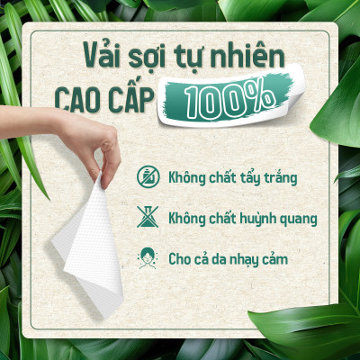 Khăn vải khô đa năng Lamy EcoWipes gói 60 tờ không mùi không cồn không chất tẩy trắng