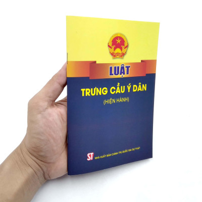 Luật Trưng Cầu Ý Dân (Hiện Hành)