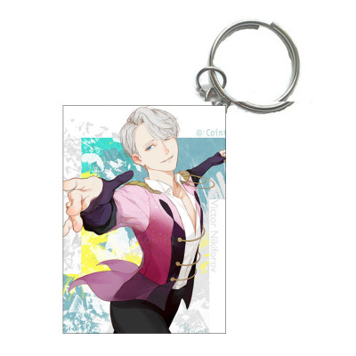 Móc khóa Yuri!!! On Ice COMBO 5 móc ảnh khác nhau ( mẫu giao ngẫu nhiên )