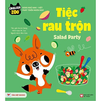 Sách - Tiệc Rau Trộn - Song Ngữ - Tân Việt Books