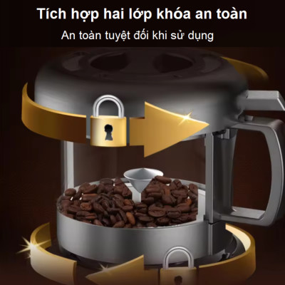 Máy rang hạt cà phê công nghệ gia nhiệt không khí chuyên nghiệp Thương hiệu Cafemasy Mỹ cao cấp Mã CCR-305D - Hàng Nhập Khẩu, Bảo Hành 12 Tháng