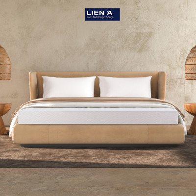 ĐỆM CAO SU LIÊN Á CLASSIC cao 10cm- Giường Đôi - Cao Su Thiên Nhiên 100%