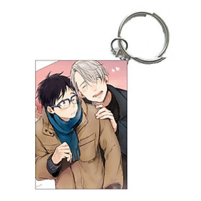 Móc khóa Yuri!!! On Ice COMBO 3 móc ảnh khác nhau ( mẫu giao ngẫu nhiên )