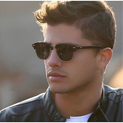 Kính râm, Kính mát Nam Club Nửa Viền Thời Trang