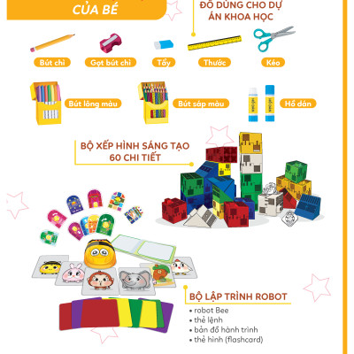 Hoạt động trải nghiệm STEAM (Dành cho trẻ mầm non 4-6 tuổi)