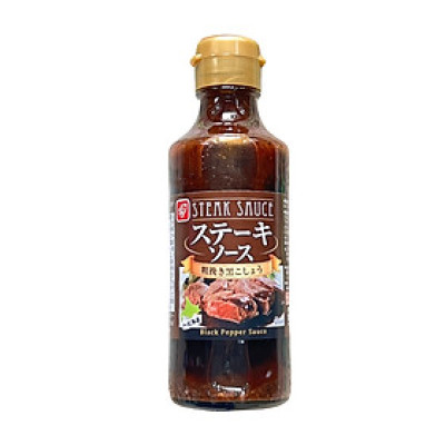 Sốt STEAK Vị Tiêu Đen Nhật Bản (Bell Foods) 225G (Sốt Tiêu Đen)