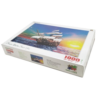 Bộ Tranh Xếp Hình 1000-016 - Thuận Buồm Xuôi Gió (1000 Mảnh Ghép)