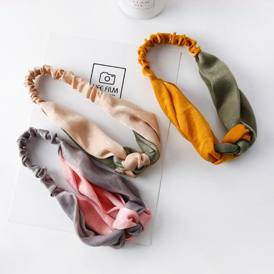 	 Combo 3 băng đô lụa trơn cao cấp xuất Hàn TB40 (Giao mầu ngẫu nhiên)