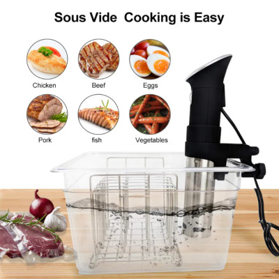 Máy nấu chậm Sous Vide BioloMix SV-8006 thế hệ thứ 2, công suất 1200W - Hàng chính hãng, bảo hành 12 tháng