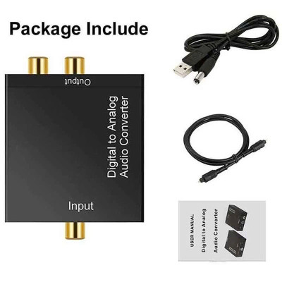 Khuôn giò Bộ Chuyển Đổi Âm Thanh Quang Học Tivi Ra Loa Amply Cao Cấp – Chất Âm To Rõ, Loại Tốt Nhất