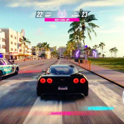 Đĩa Game PS4 Need For Speed Heat Hệ US - Hàng Nhập Khẩu