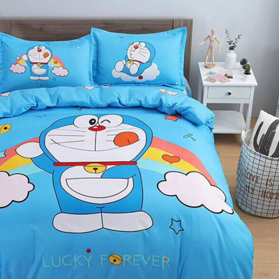 Bộ drap và vỏ chăn cotton Classic Kid VCK2025 ( 4 món )