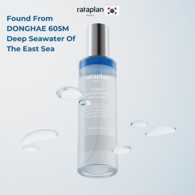 Tinh chất dưỡng ẩm sâu Donghae RATAPLAN dạng xịt, cấp nước tức thì, làm sáng da và tăng độ đàn hồi 110ml