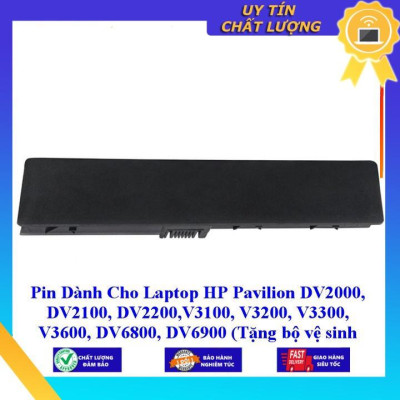Pin dùng cho Laptop HP Pavilion DV2000 DV2100 DV2200 V3100 V3200 V3300 V3600 DV6800 DV6900 - Hàng Nhập Khẩu  MIBAT55