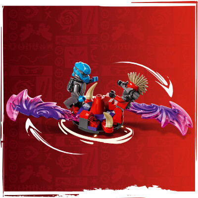 LEGO NINJAGO 71841 Đồ Chơi Lắp Ráp Ngôi Làng Của Rồng (305 chi tiết)