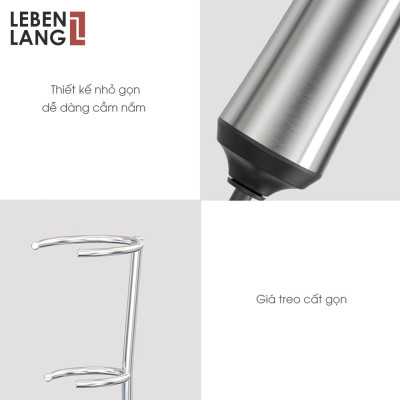 Máy đánh bọt cafe cầm tay LBL4583, pin sạc tiện lợi 10W, bảo hành 2 năm