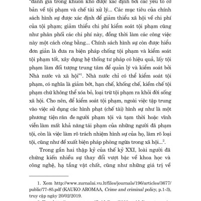 Trách Nhiệm Hình Sự Và Loại Trừ Trách Nhiệm Hình Sự