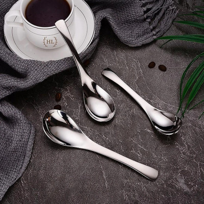 Thìa (muỗng) súp phở Inox 304 nhập khẩu | THÌA Stainless Steel Cong 2 Size Cao Cấp Inox Không ăn mòn