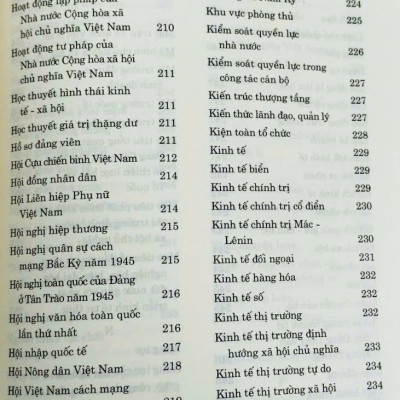 Thuật Ngữ Lý Luận Chính Trị