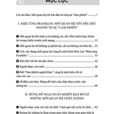 Hiệu Ứng Franklin - Mối Quan Hệ Tốt Đều Bắt Nguồn Tự Sự "Làm Phiền"