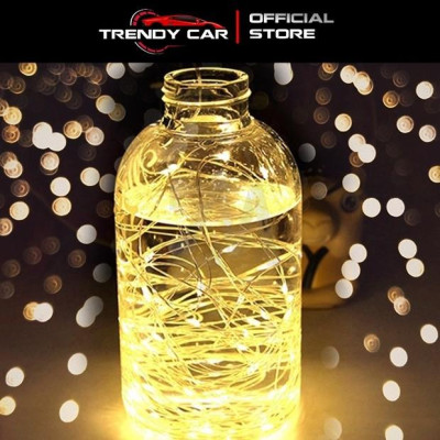 Đèn dây trang trí Têt decor Đèn LED dây fairy light trang trí treo tường, Dây đèn led đom đóm
