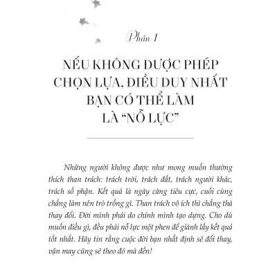 Sách - Thay Đổi Bản Thân, Làm Chủ Cuộc Đời - Mọi Nỗ Lực Không Bao Giờ Là Muộn
