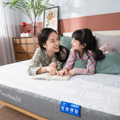 Nệm foam Goodnight Hachi ép cuộn, thoáng khí, nâng đỡ cơ thể, giữ cột sống ổn định
