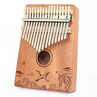 Đàn Kalimba Gỗ 17 Phím Có Khuyết - Dễ Chơi Bằng Ngón Tay