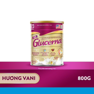 Combo 4 Sữa Bột Abbott Glucerna Vani 800g