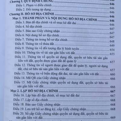 Luật Đất Đai hệ thống các văn bản quy định chi tiết thi hành