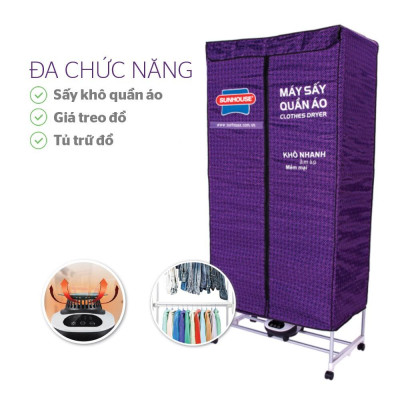 Máy sấy quần áo Sunhouse SHD2707 - Hàng chính hãng