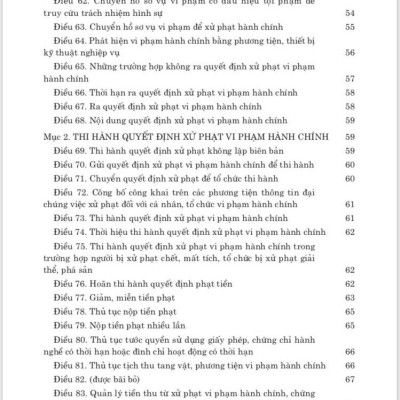 Luật xử lý vi phạm hành chính 2020 và các văn bản hướng dẫn thi hành