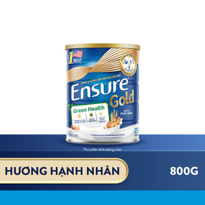 Thực phẩm dinh dưỡng y học Ensure Gold Green Health 800g/850g