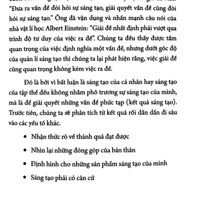 Sáng Tạo - Phương Thức Làm Việc Và Sinh Tồn Trong Tương Lai