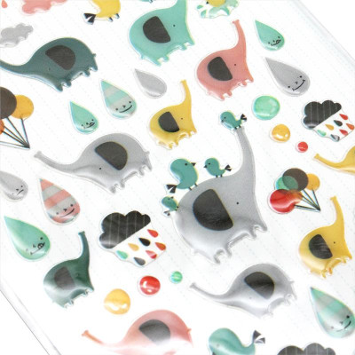 Sticker Hình Con Voi - APLI 15047