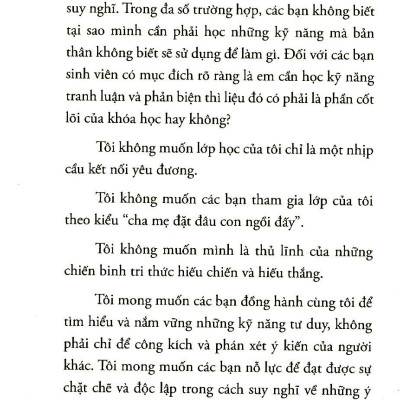 Tư Duy Biện Luận - Nghĩ Hay Hơn Hay Nghĩ (Tái Bản 2023)