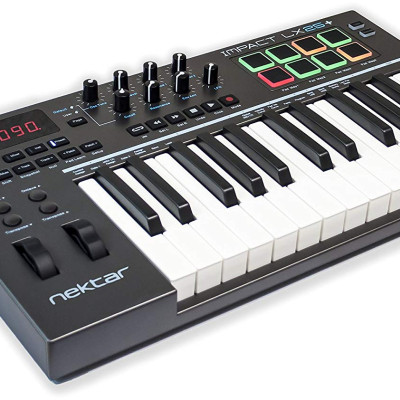 USB Controller Keyboard Nektar Impact LX25+ - Hàng Nhập Khẩu