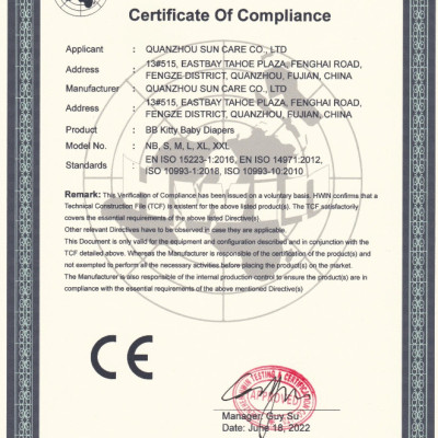 [M52]Tã/Bỉm Quần BB KITTY SENSITIVE dành cho da nhạy cảm size M(06 -11 kg)/ 52 miếng  mẫu mới