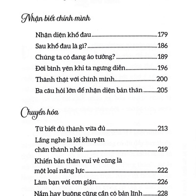 Nhận Biết Chính Mình Bình An Sẽ Tới