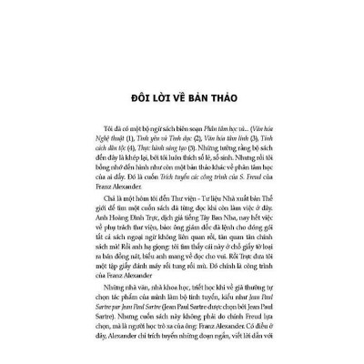 Sách - Phân Tâm Học Và Freud Bức Chân Dung Ghép Mảnh - Franz Alexander - VIETNAMBOOK