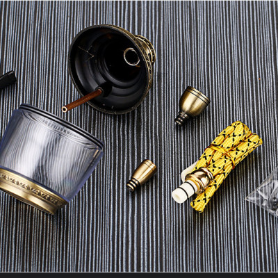 Tẩu thuốc cao cấp sang trọng HD-806 ( tặng kèm 1 dụng cụ vệ sinh tẩu thuốc)