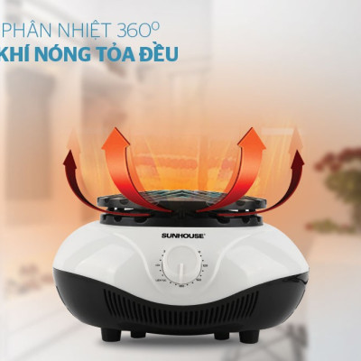 Máy sấy quần áo Sunhouse SHD2702 công suất 900W sấy 10kg quần áo - Hàng chính hãng 
