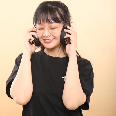 Gọng kính titanium 88035DB 1106 thời trang nữ cao cấp siêu nhẹ siêu bền OURESS