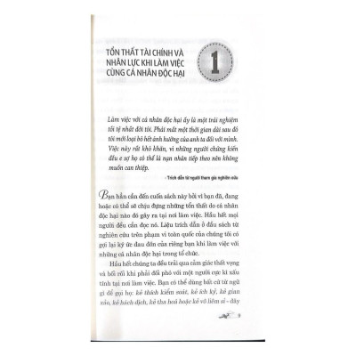 Sách - Đối Phó Với Các Cá Nhân Độc Hại Ở Nơi Làm Việc - Mitchell Kusy & Elizabeth Holloway - VanLangBooks