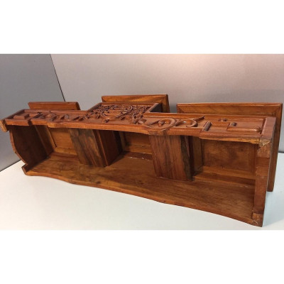 Đế đặt bát nhang 18 - gỗ hương AN1331