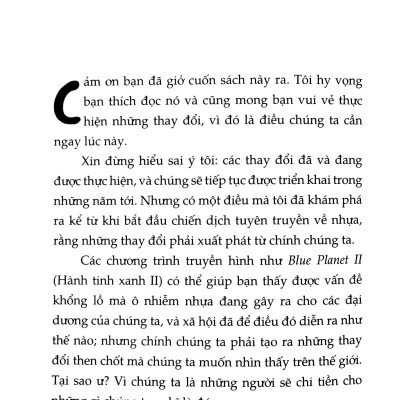 Đừng Biện Hộ Cho Rác! - No. More. Rubbish. Excuses