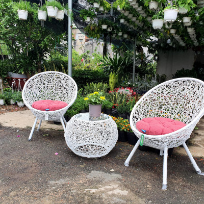 Bộ bàn ghế sân vườn NAVICOM N1 ( Nệm nhiều màu)