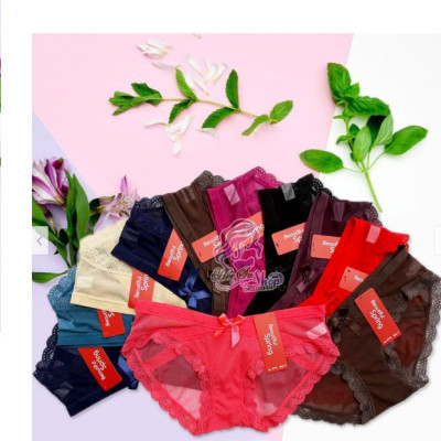 Combo 10 chiếc Quần Lót Ren Cạp Chéo Siêu Sexy